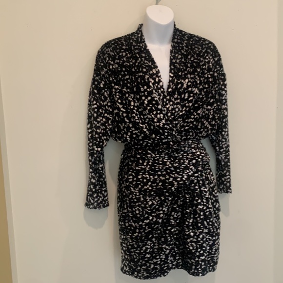 IRO Mielan Leopard Print dress - Picture 2 of 10
